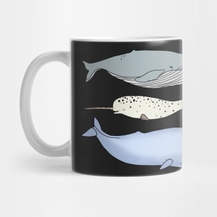 Cute little Whale set Mug